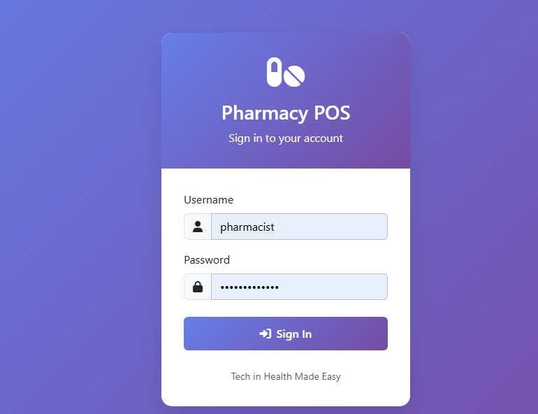 Pharmacy POS